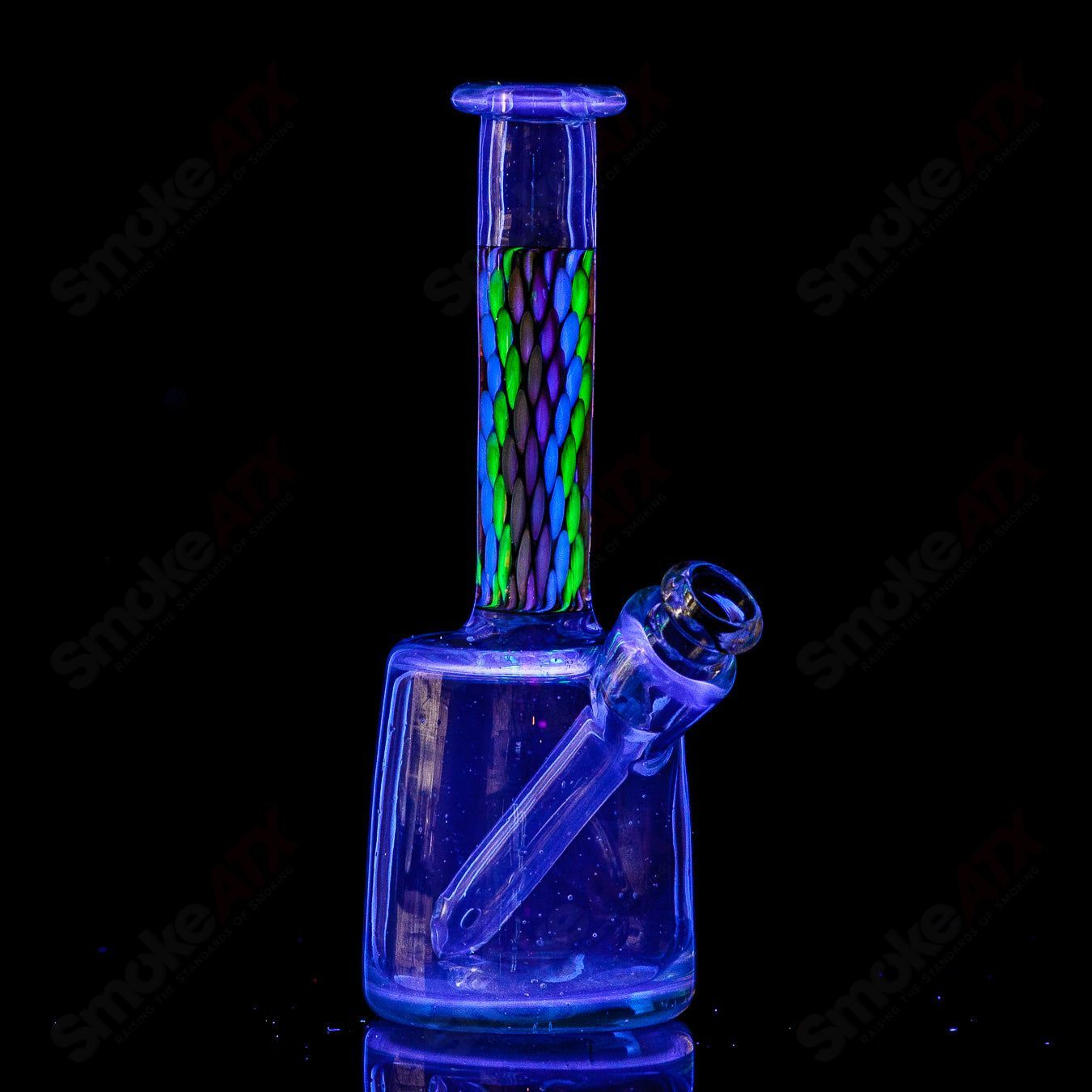 #3 UV Mini Rig BCM Glass - Smoke ATX