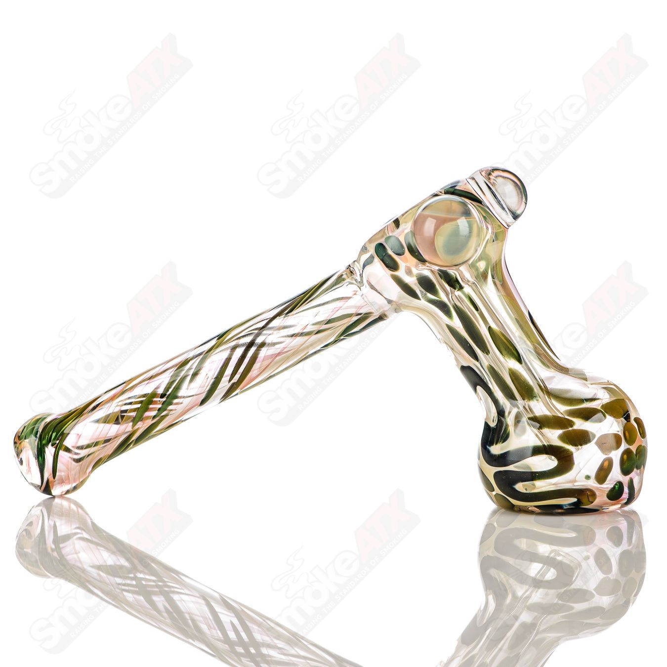 I/O Hand Bubbler Pacer Glass - Smoke ATX