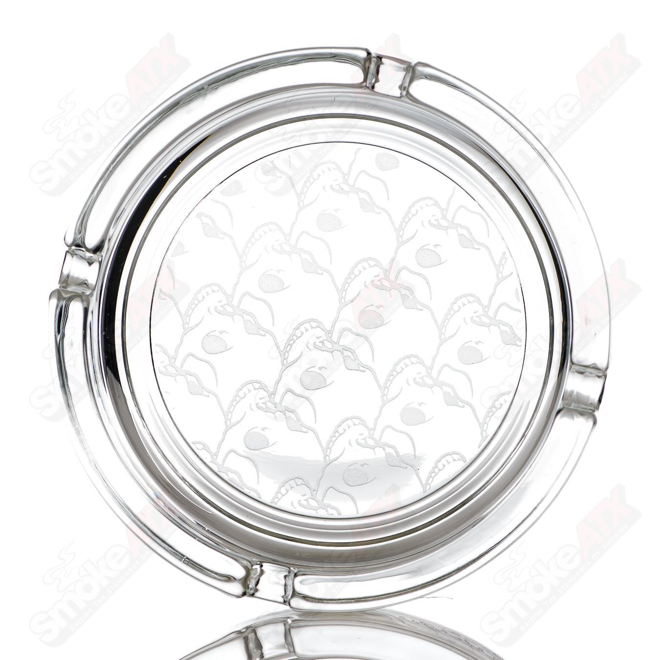 Ashtray Skull Pattern Sovereignty - Smoke ATX