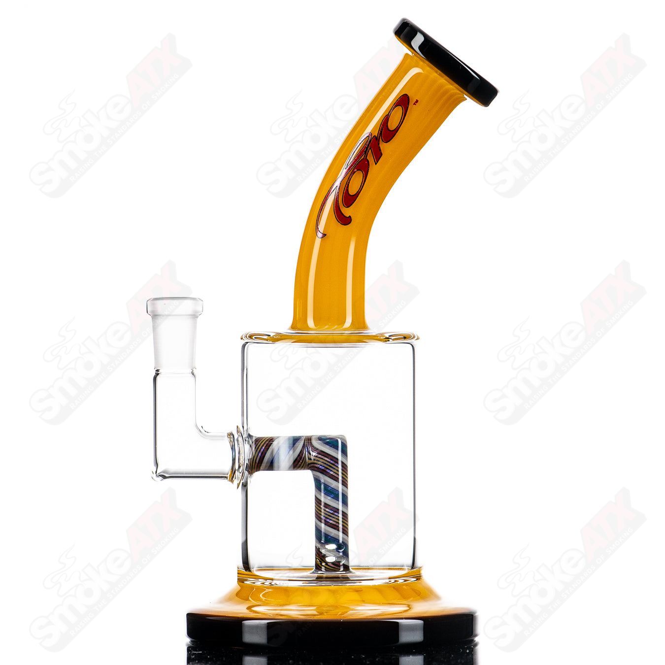 1 10mm Macro Single w/ Full Color Ft/Mp by Toro Glass - Smoke ATX