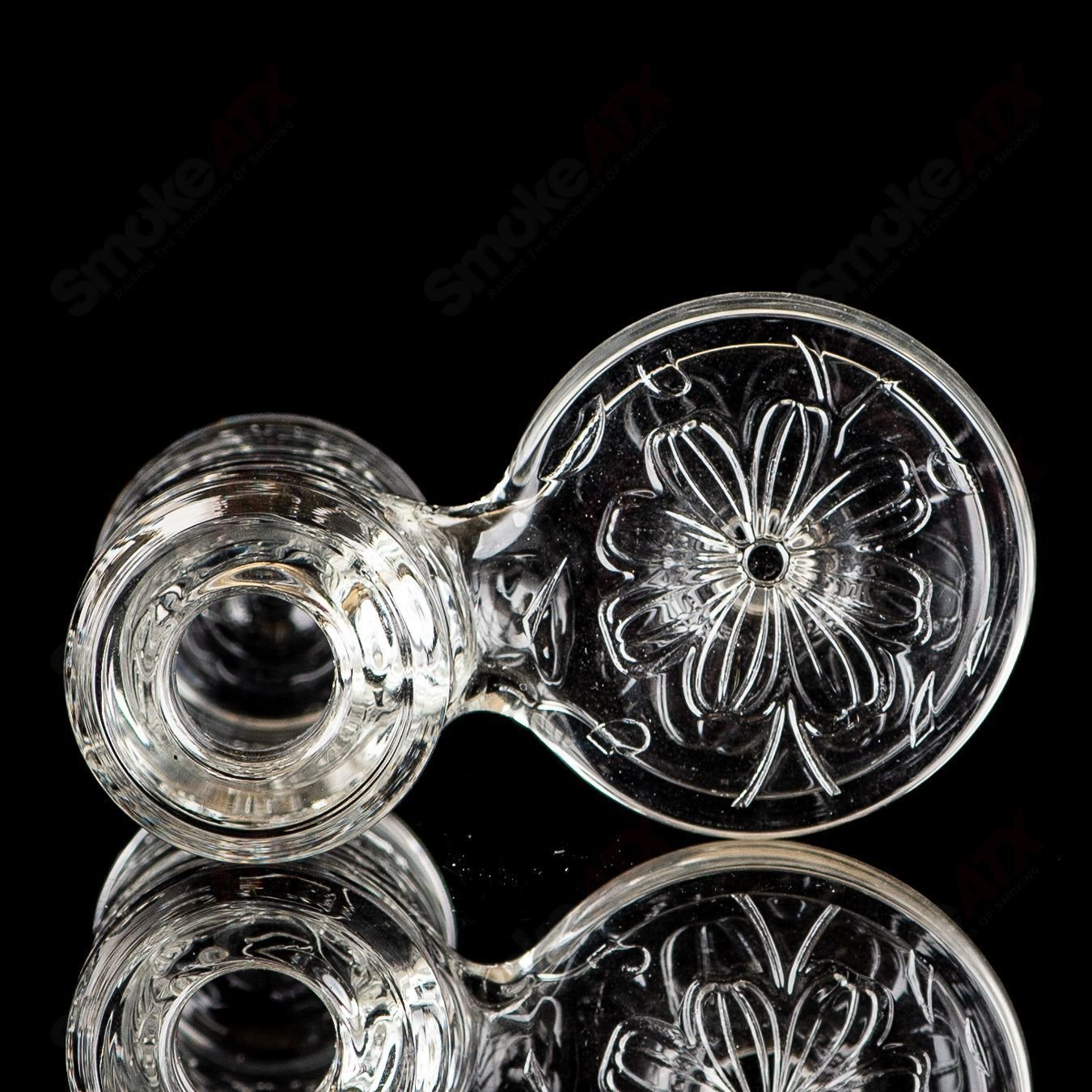1 Clear Dry Catcher Avant - Garde Glass - Smoke ATX