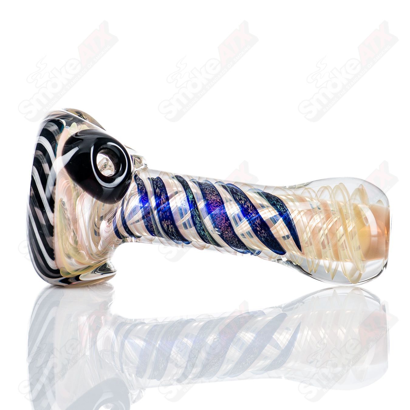 1 Color Coil Spoon Talent Glass - Smoke ATX
