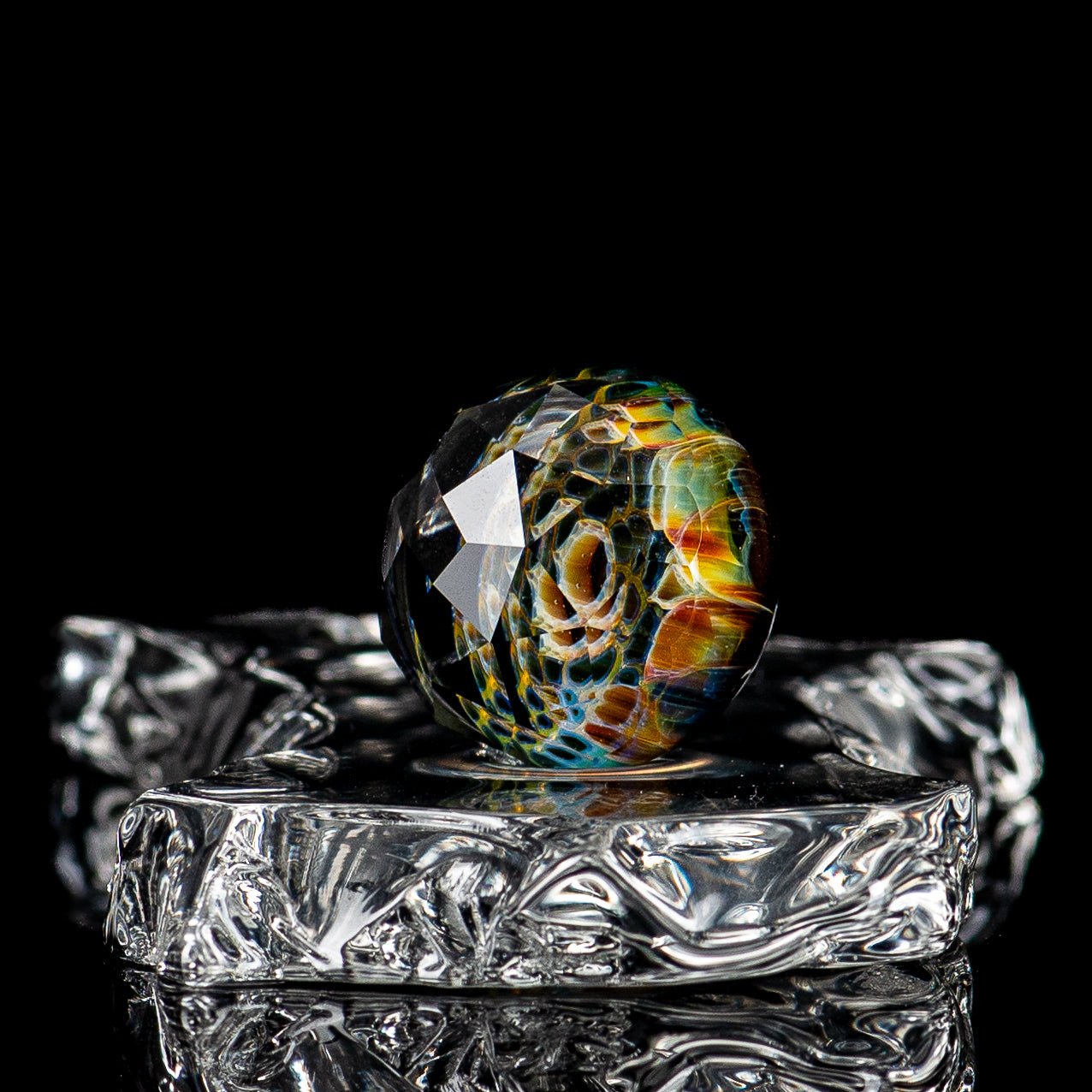 1 Faceted Slurper Topper Collab Indo x Fatal Facets - Smoke ATX