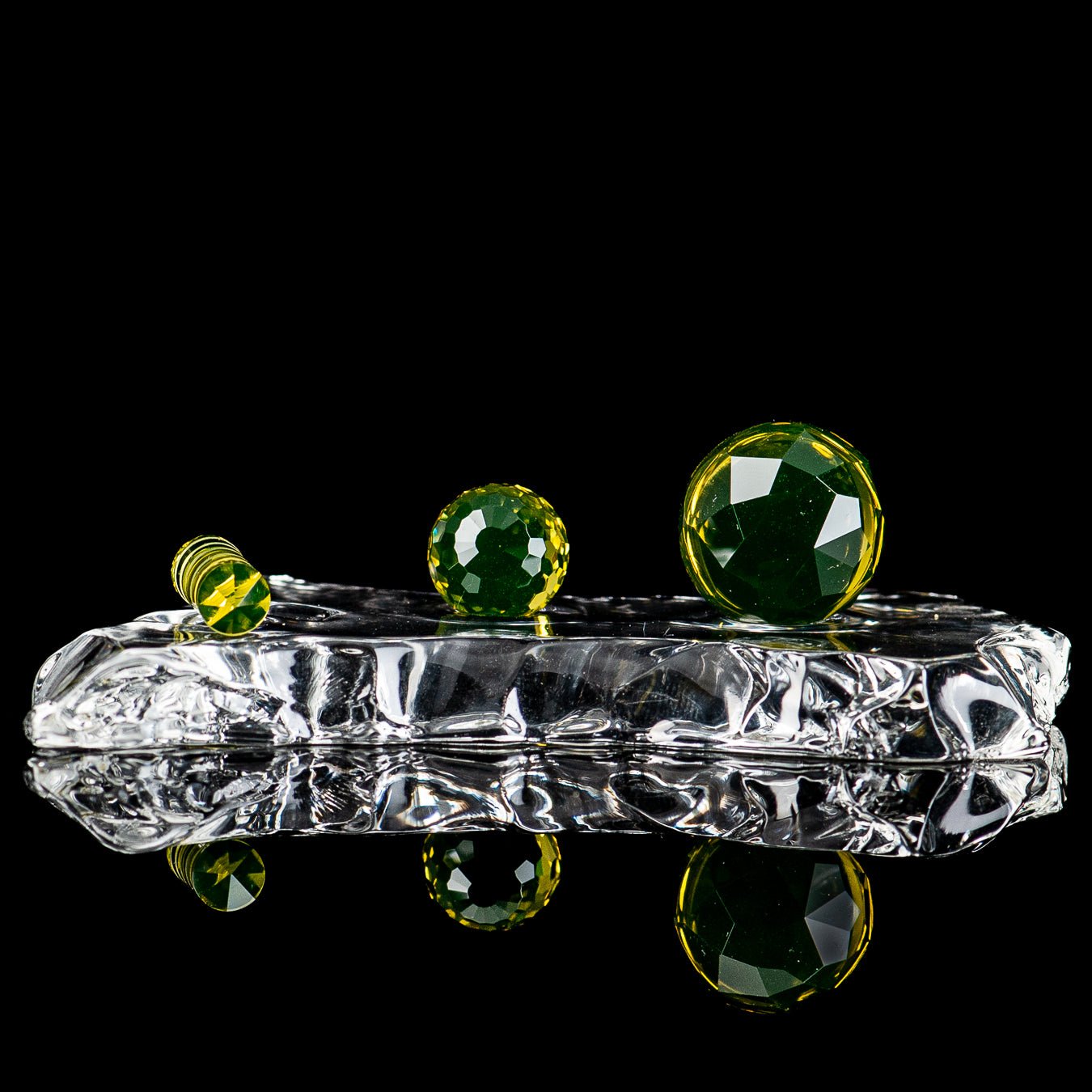 1 Fully Faceted Fatal Facets x KBC Terp Slurper Set - Smoke ATX