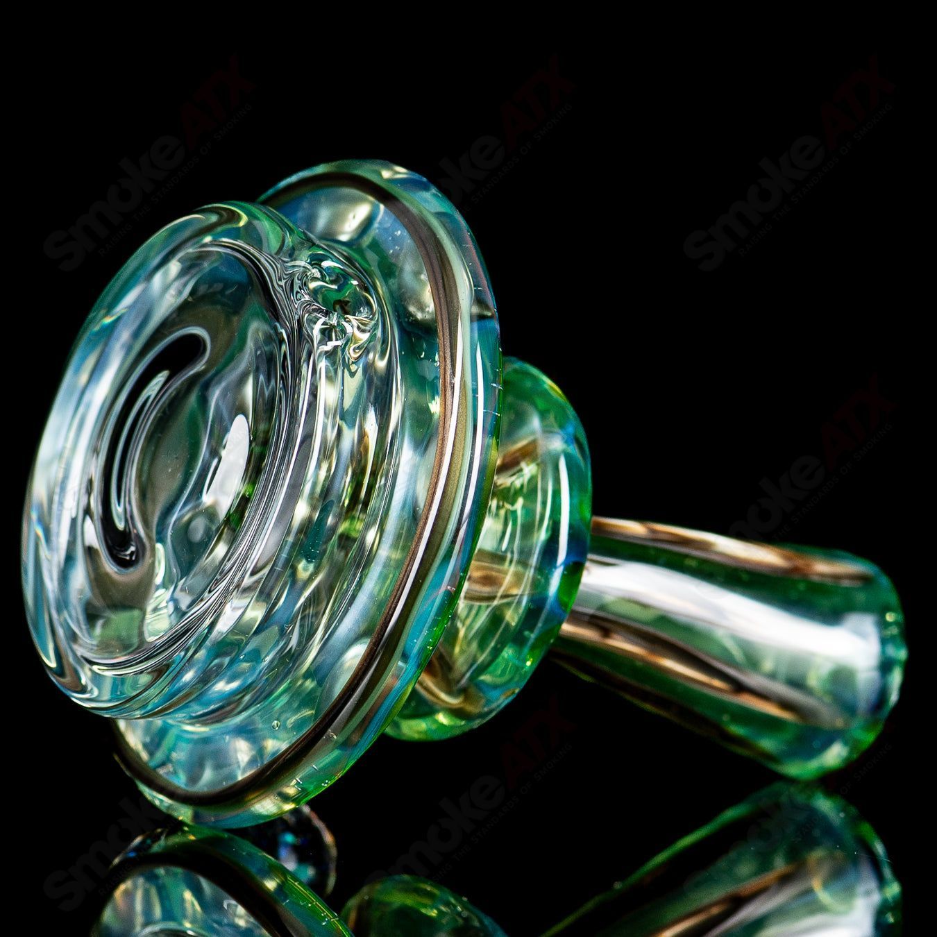 1 UV Full Pattern Puffco Dry Top Indo x Geoff Made - Smoke ATX