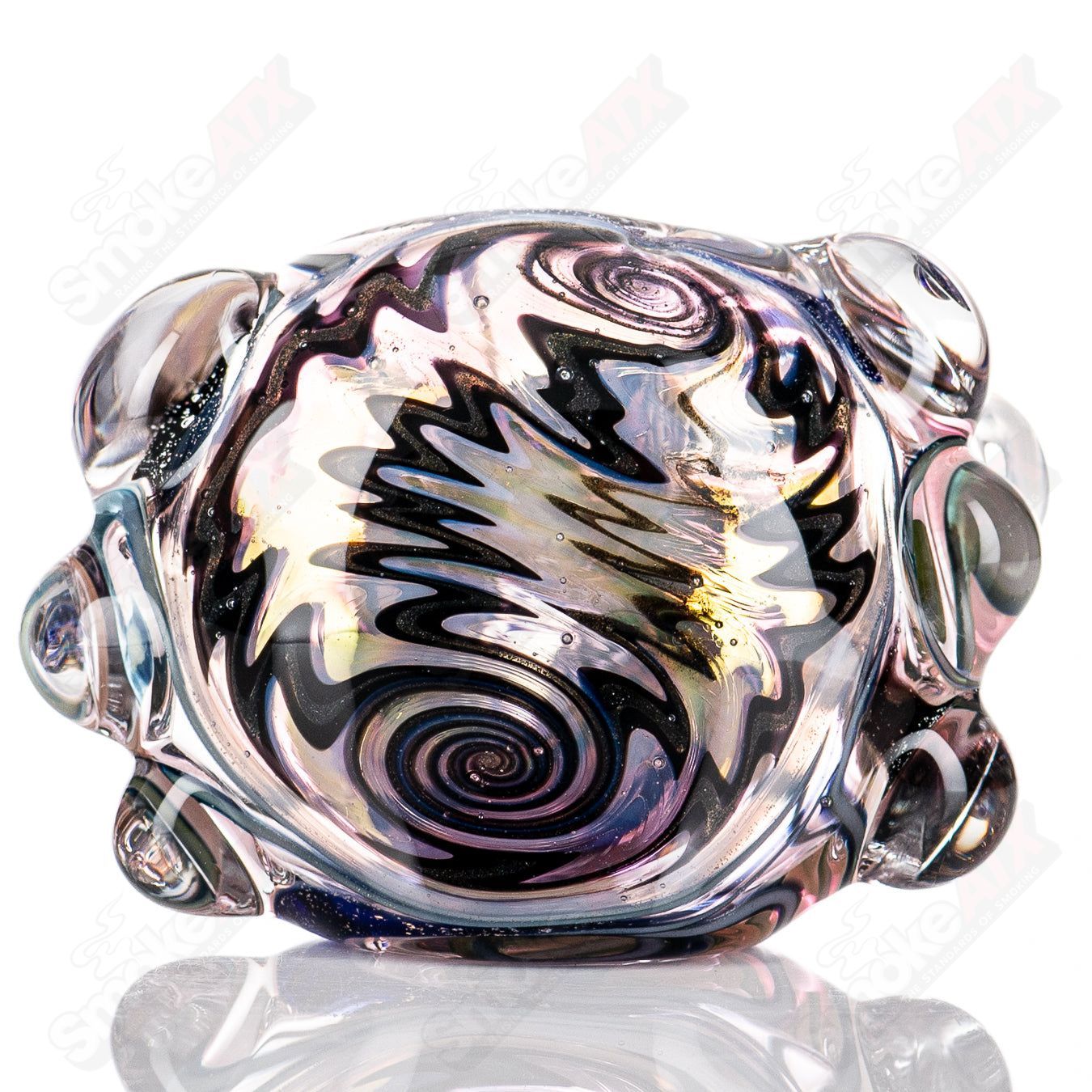 10 ISO Dichroic UV Spoon by Molten - Smoke ATX