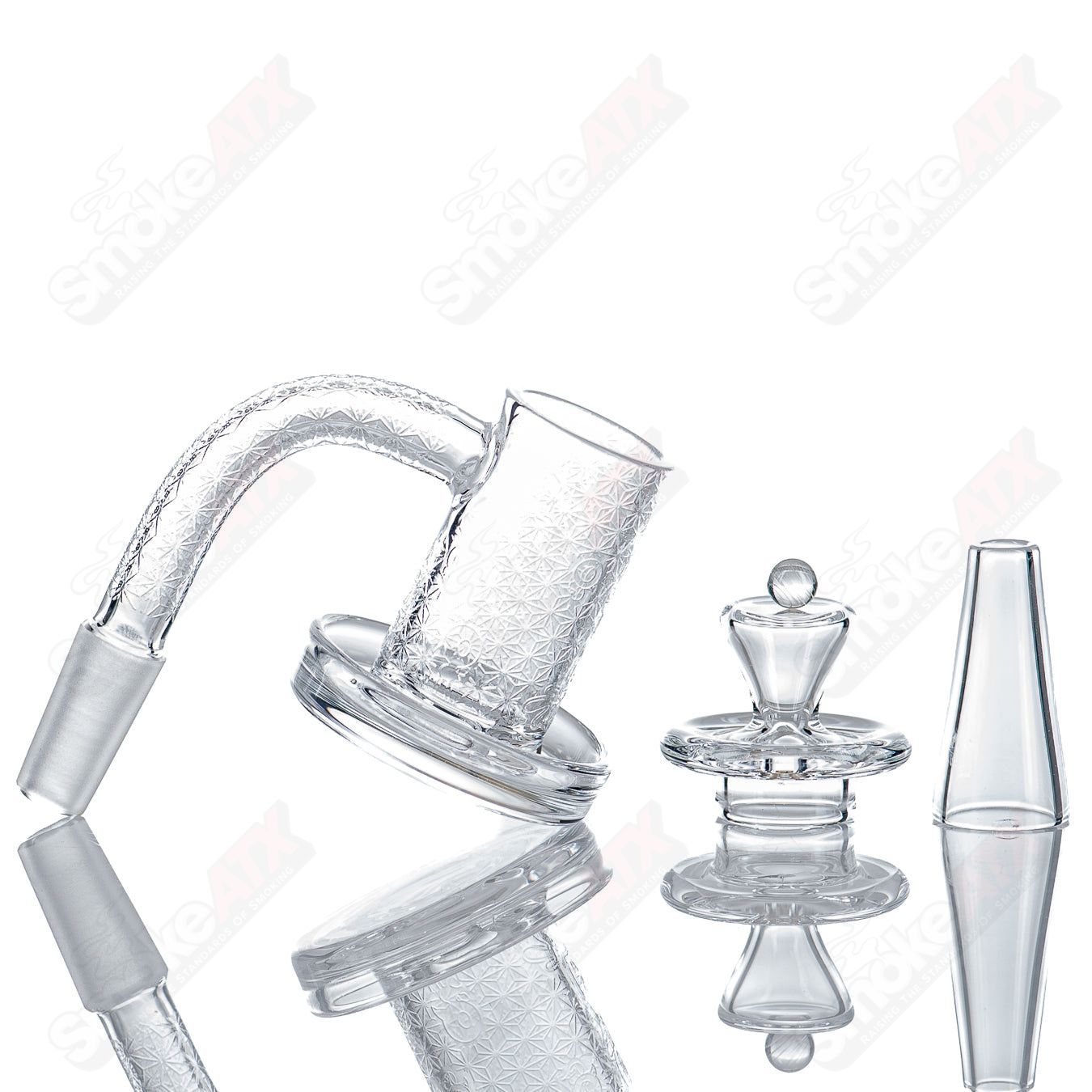 10/90 Quave Charmer & Calm Glass "Burd " Collab - Smoke ATX