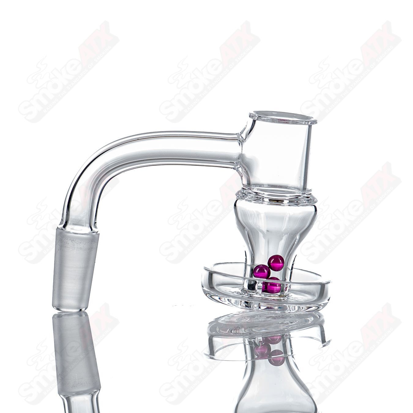 10/90 Terp Taster (V2 30mm Bottom) by Toro Glass - Smoke ATX