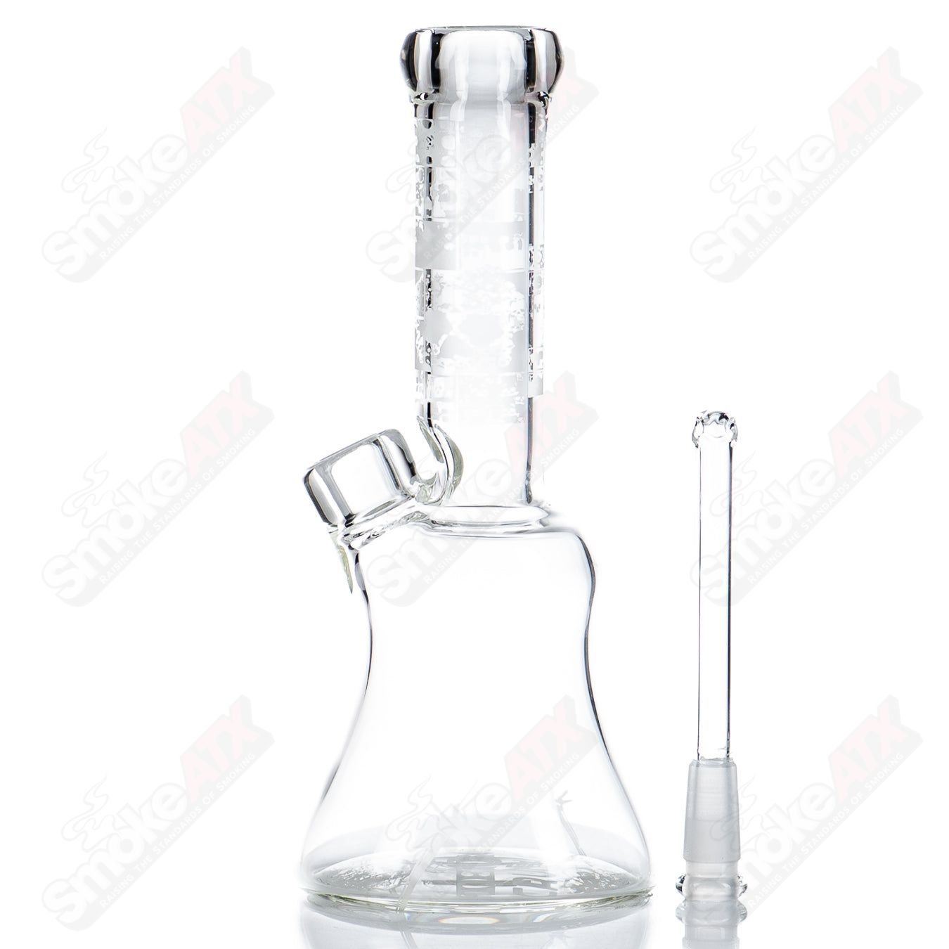 10mm Blasted Mini Bell Beaker By Crunklestein x Terroir - Smoke ATX
