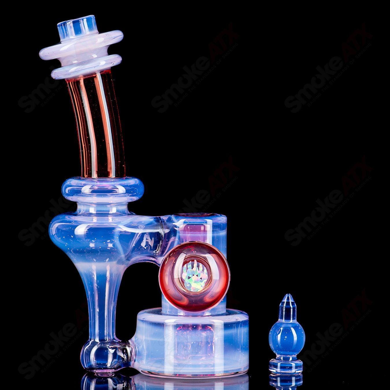 10mm Micro RBR Neo Rose/Pomegranate by Bear Mountain Studios - Smoke ATX