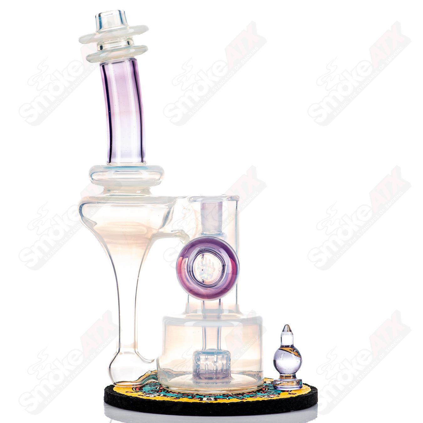 10mm Mini Double Diffused RBR Ghost/Gold Purple - Smoke ATX