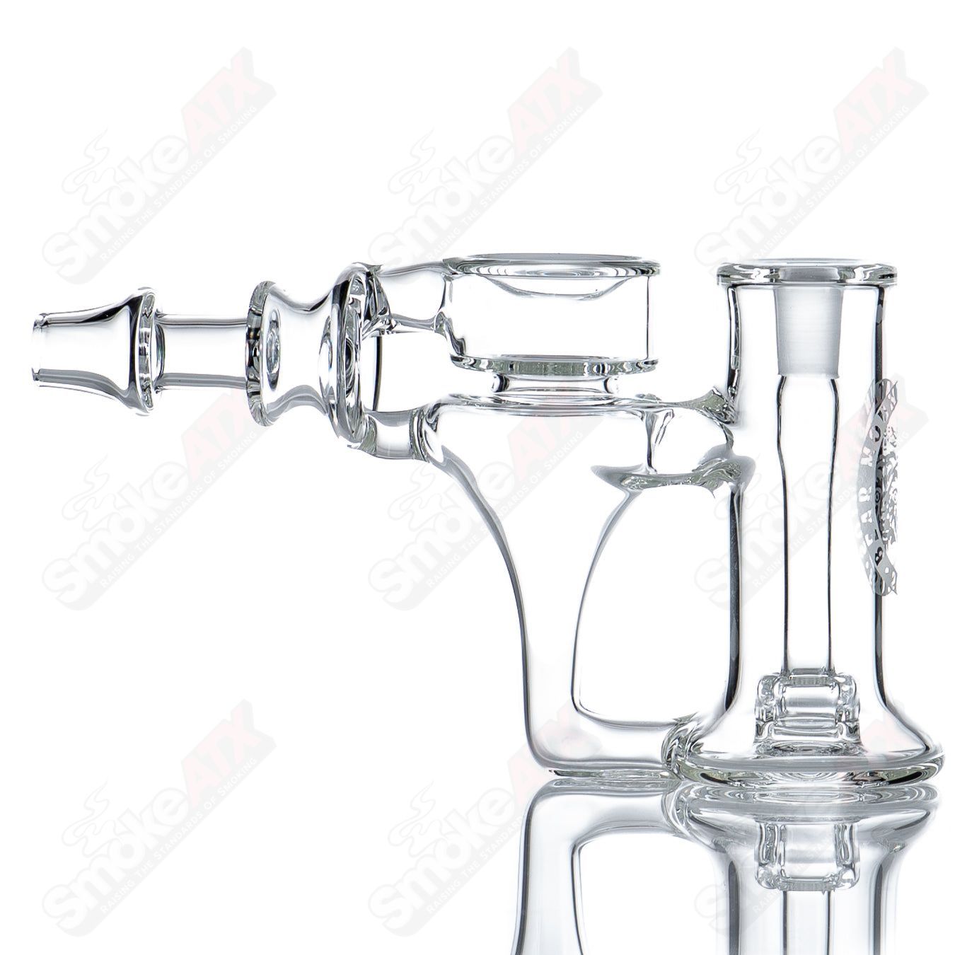 10mm Mini Terp Hammer Recycler by Bear Mountain Studios - Smoke ATX