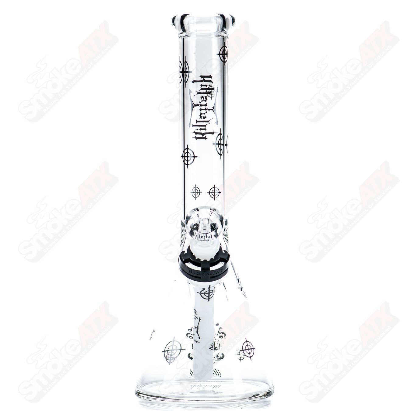 12" 5mm Mini Killadelph Beaker Illadelph - Smoke ATX