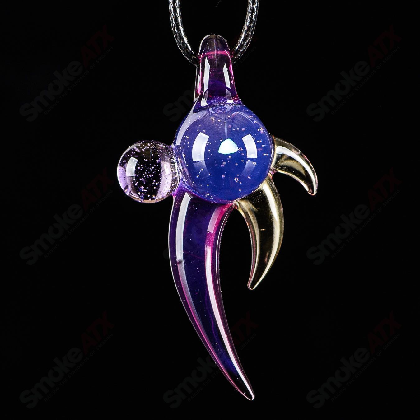 #2 Amulet Pendant Dosh Glass - Smoke ATX
