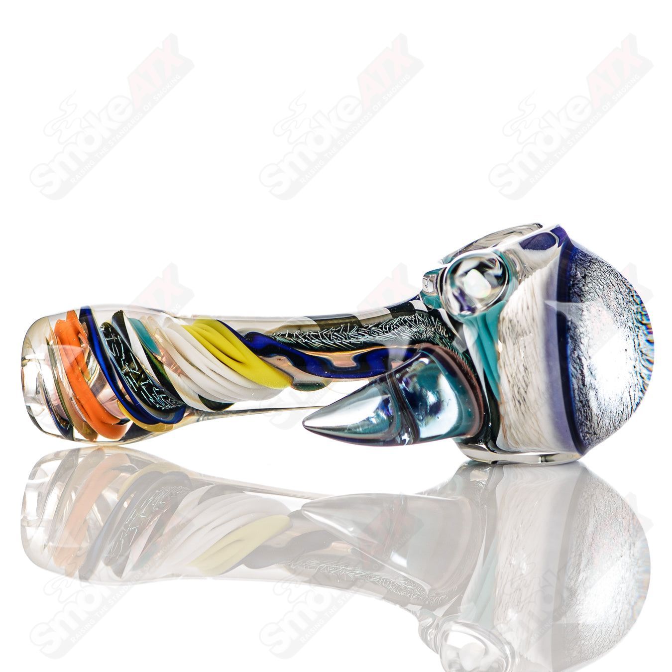 13 Color Worked IO Spoon Jeremy from Oregon - Smoke ATX