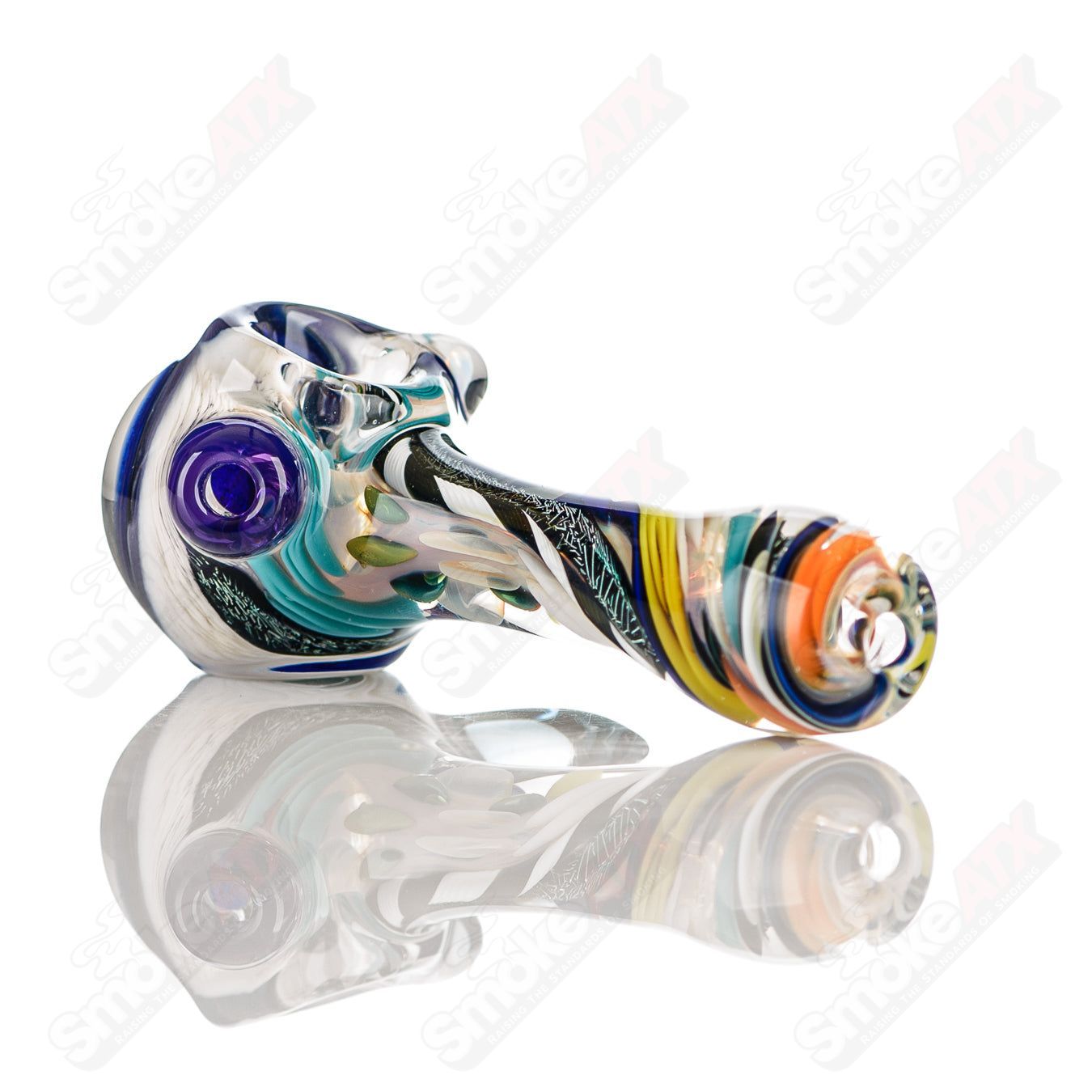 13 Color Worked IO Spoon Jeremy from Oregon - Smoke ATX