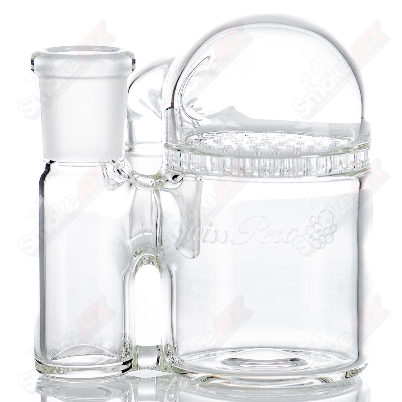 14/90 Swiss Catcher Swiss Perc - Smoke ATX