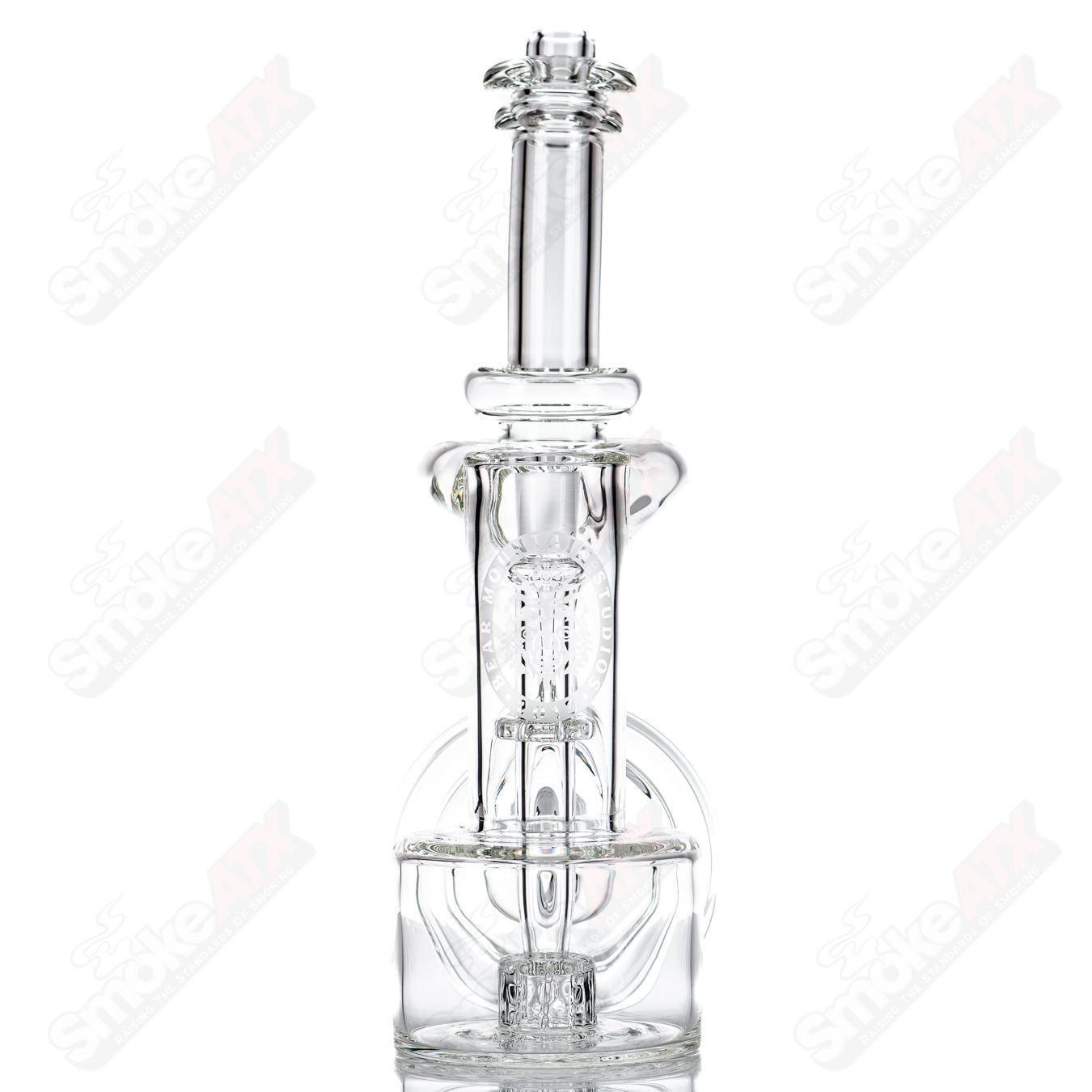 14mm Double Diffused Halo RBR Clear by Bear Mountain Studios - Smoke ATX