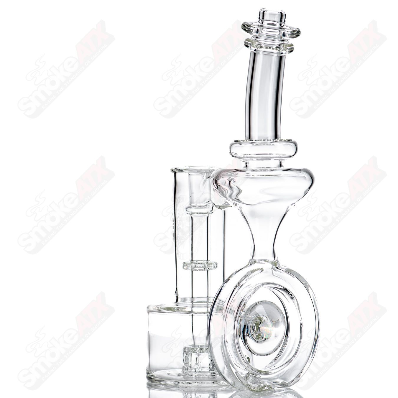 14mm Double Diffused Halo RBR Clear by Bear Mountain Studios - Smoke ATX