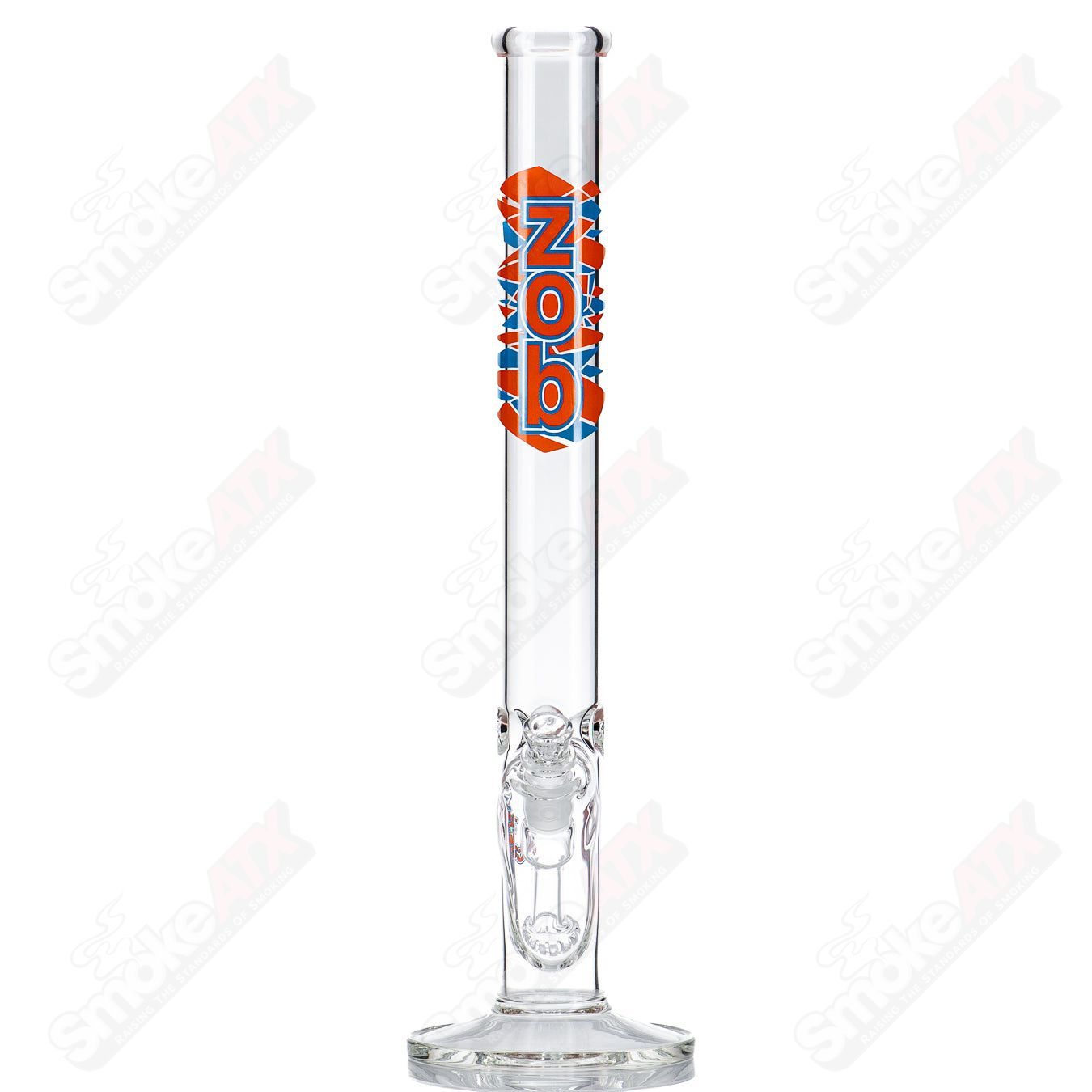 18" Fixed Flat Disc Straight (Blue/Orange) ZOB - Smoke ATX