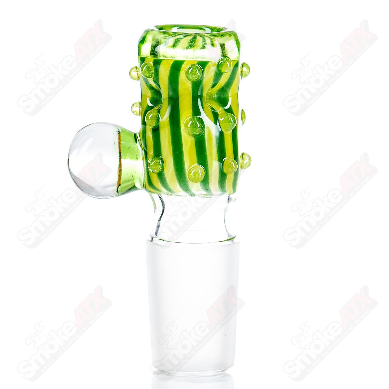 18mm 5 - Hole Slide with Hobnail Accents + Millie (Homer) by Black Tuna - Smoke ATX