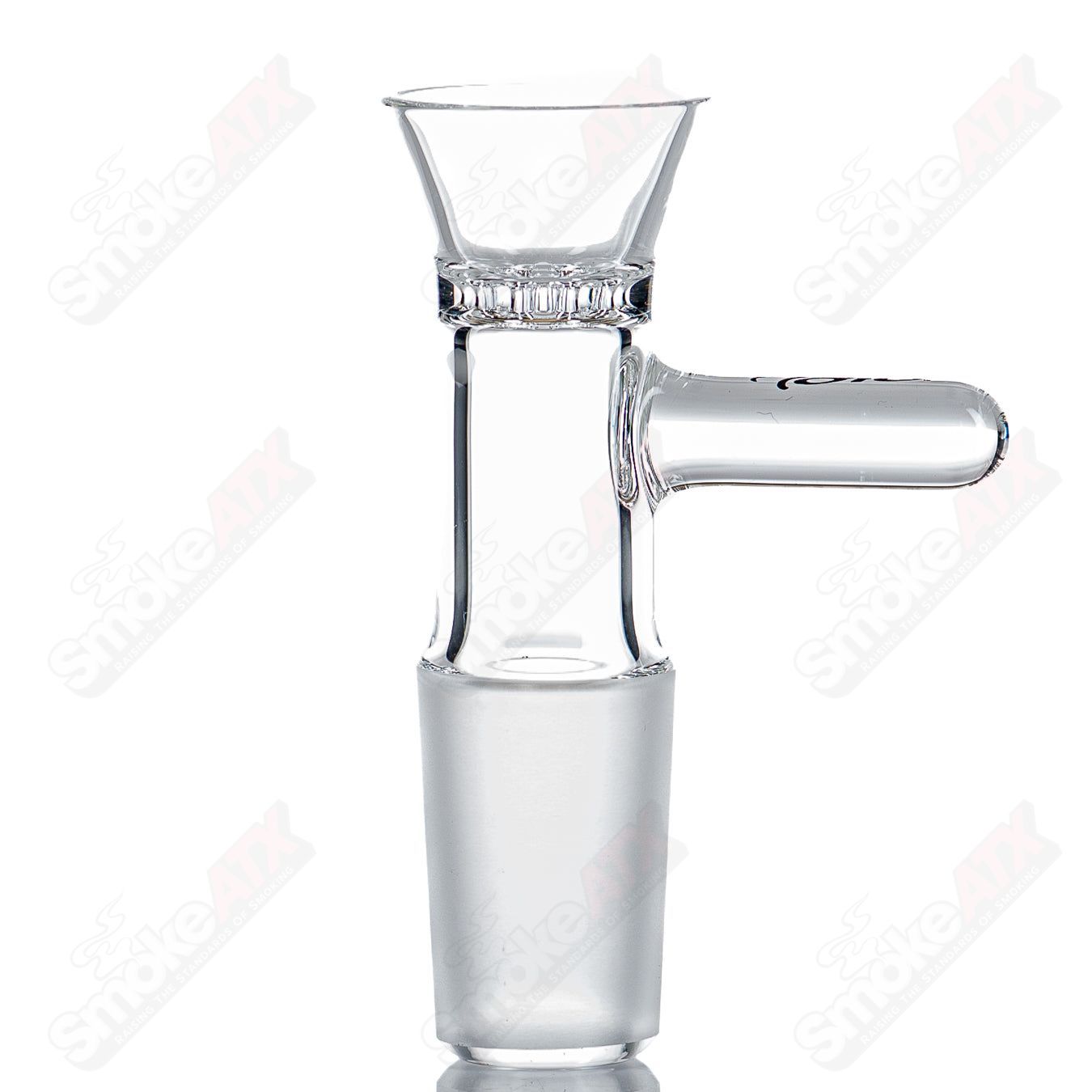 18mm Flared Jet Slide by Toro Glass - Smoke ATX