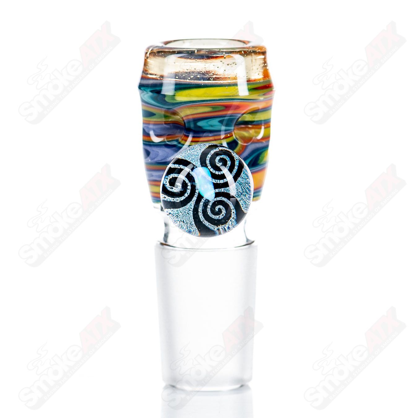 18mm Worked Slide with Triskel Millie by Black Tuna - Smoke ATX