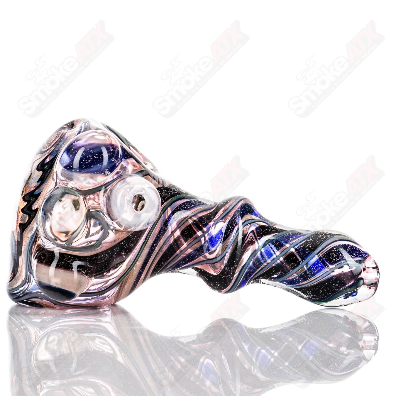 ISO Dichroic UV Spoon by Molten - Smoke ATX