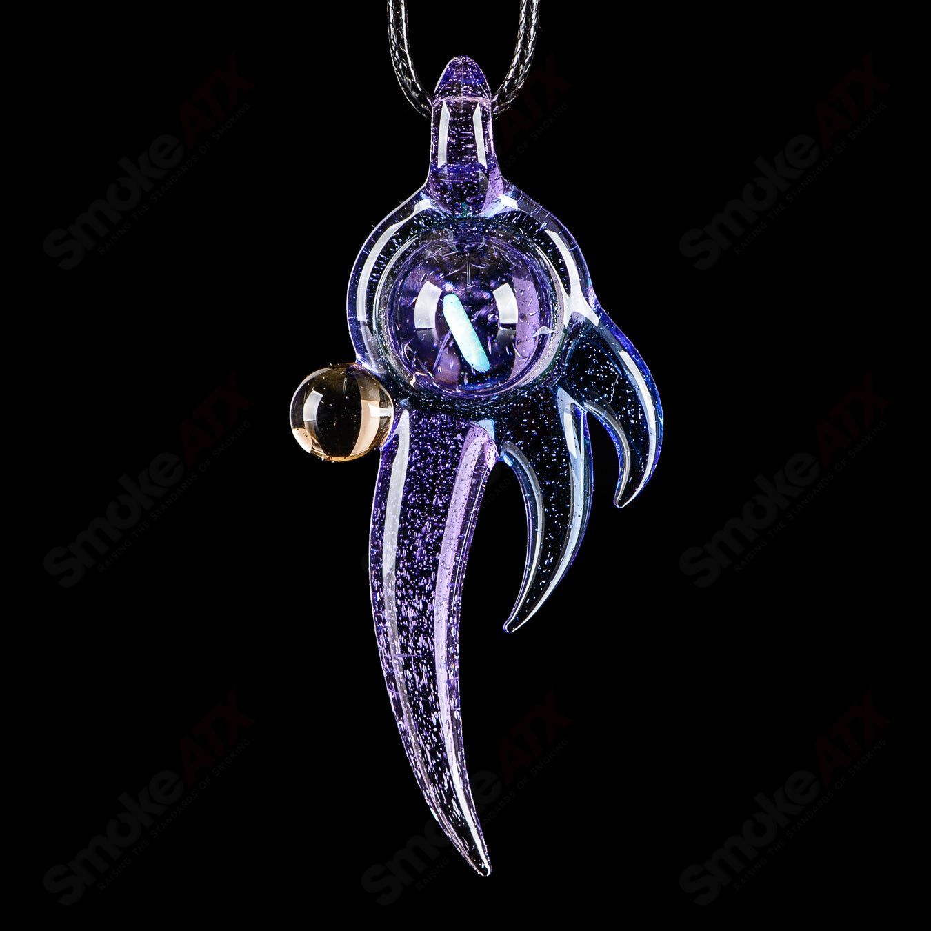 #3 Amulet Pendant Dosh Glass - Smoke ATX