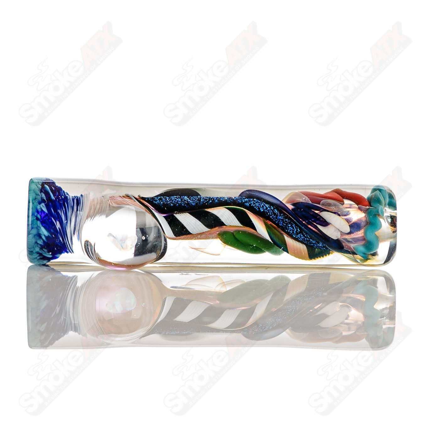 #5 Color Worked IO Chillum Jeremy from Oregon - Smoke ATX