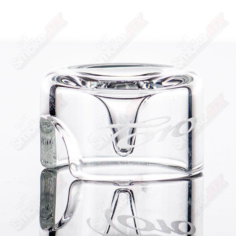 2 25mm Clear UFO Cap by Toro Glass - Smoke ATX