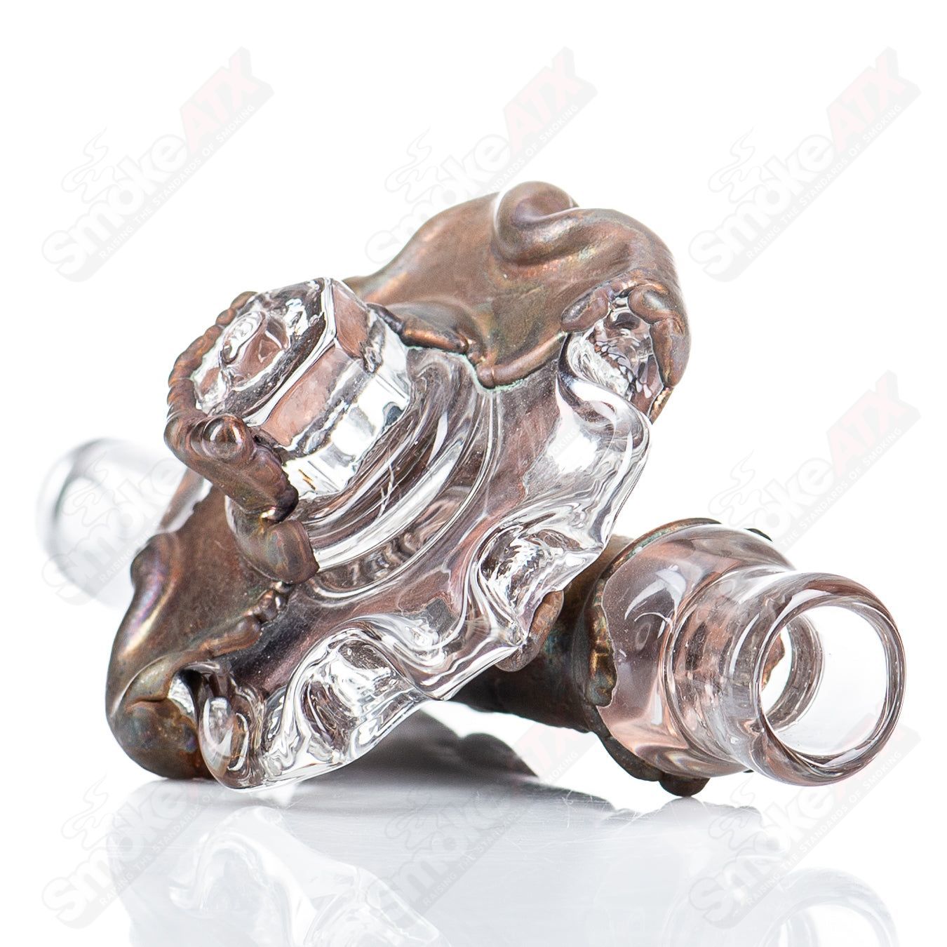 2 Electroformed Gear Chillum by Zack P x Snic - Smoke ATX