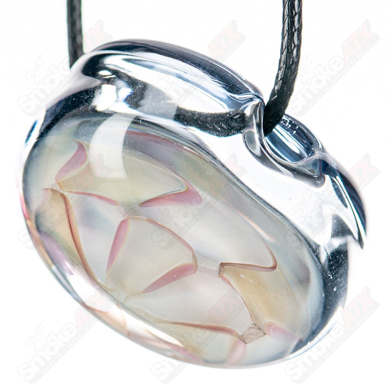 2 Fumed Pendant Gurk Glass - Smoke ATX