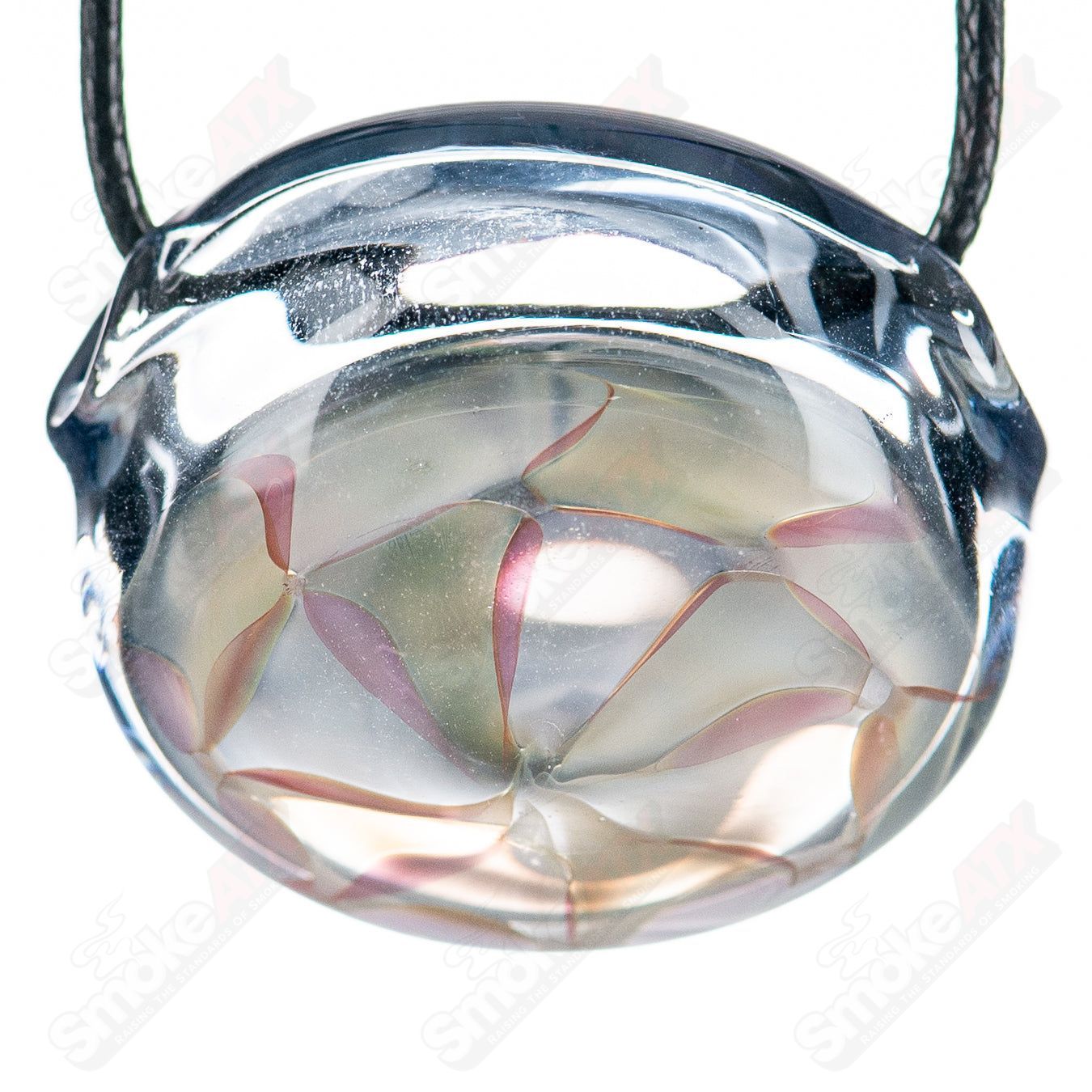 2 Fumed Pendant Gurk Glass - Smoke ATX