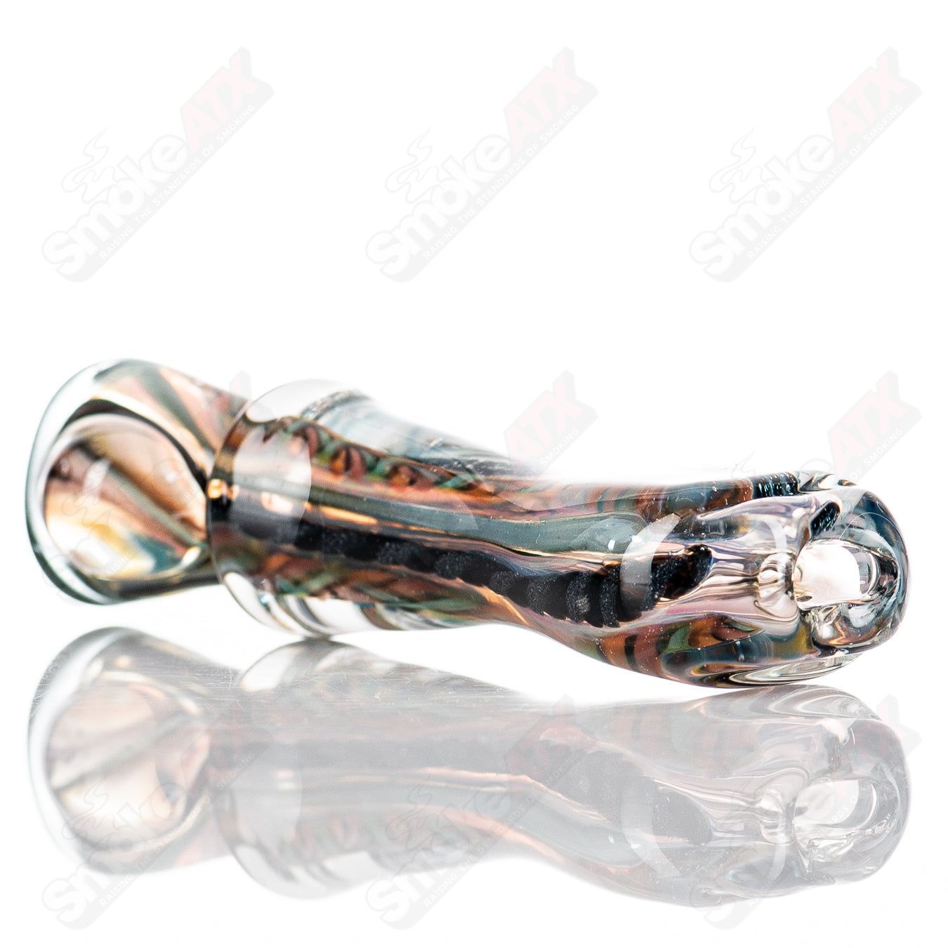2 Lg ISO Bat Chillum by Molten - Smoke ATX