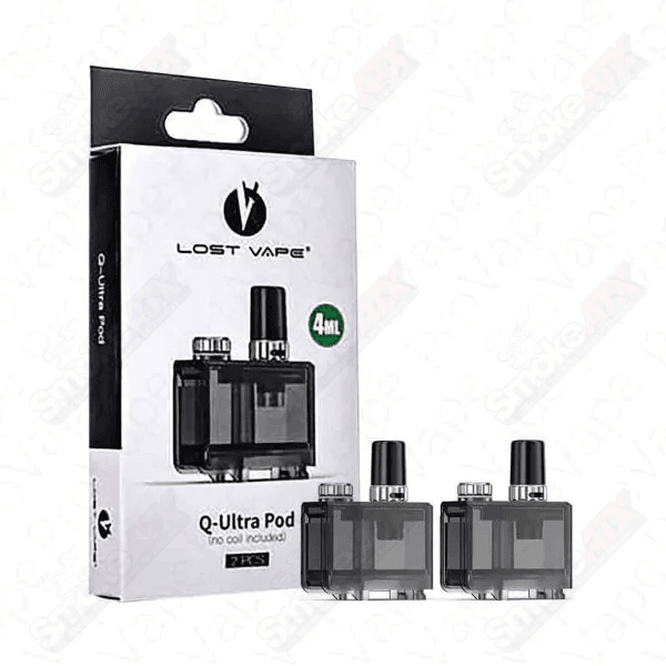 2 PCS Q - Ultra Replacement Pod Lost Vape - Smoke ATX