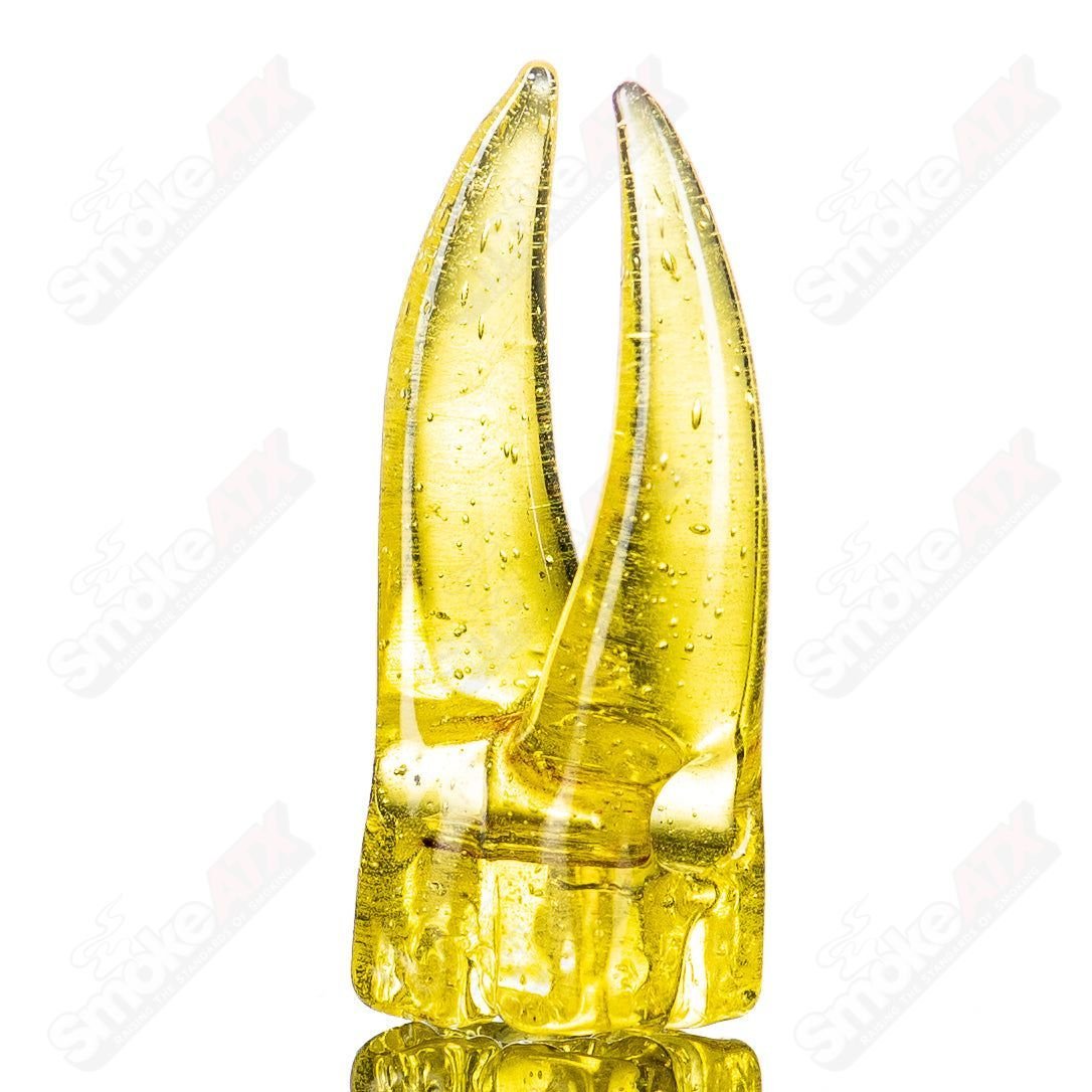 2 Teeth Pendant Grime Glass - Smoke ATX