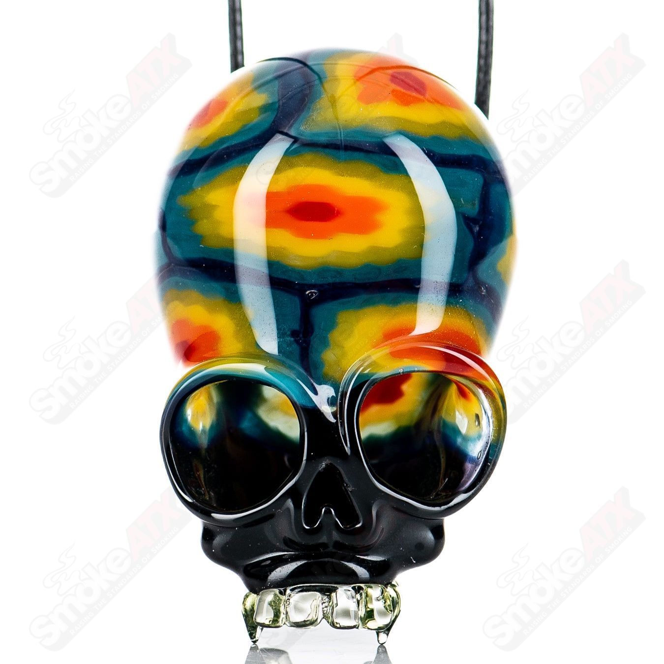 2 UV Milli Skull Pendant by Cap’n Crunk - Smoke ATX