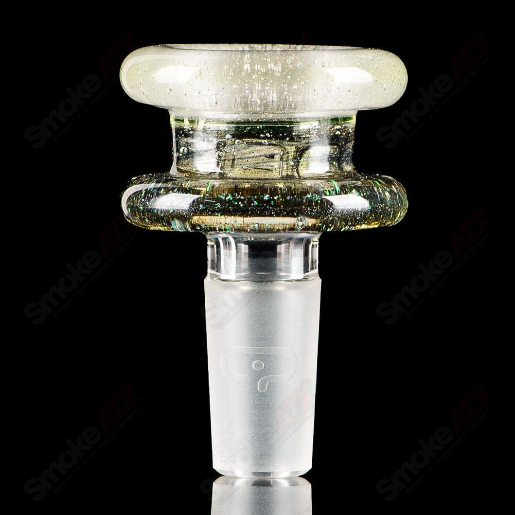 #4 14mm UV Color Elements Multi Hole Bowl Mobius - Smoke ATX