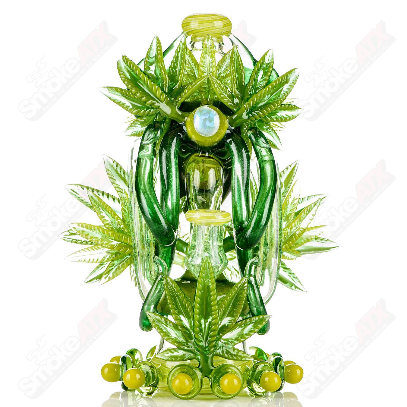 Lace Face Ganja Goddess Recycler - Smoke ATX