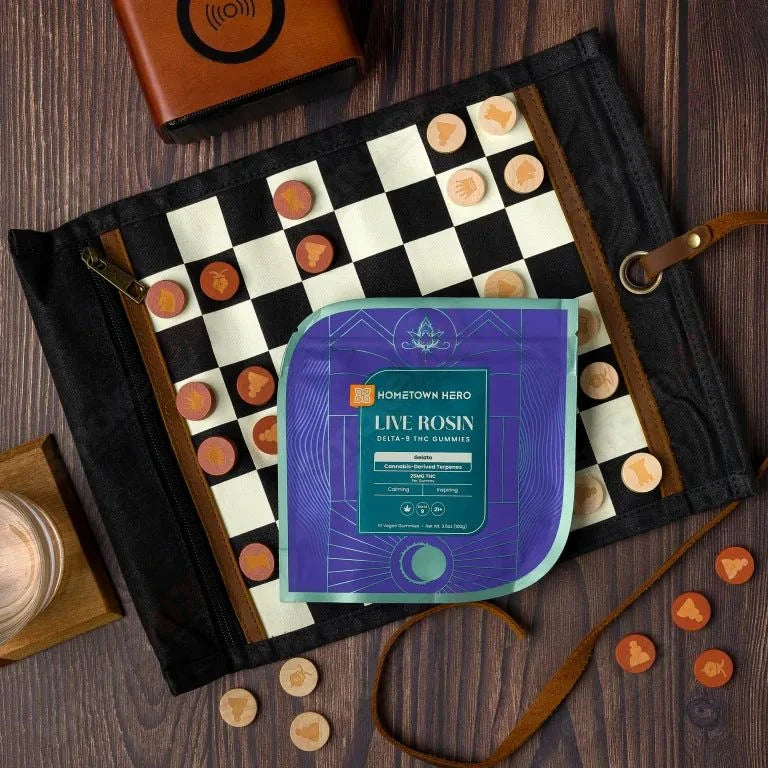 250mg Gelato Delta-9 Live Rosin Gummies Hometown Hero - Smoke ATX