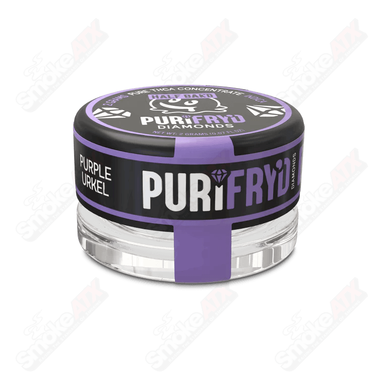 2g Purple Urkel THCa Purifryd Diamonds Half Bak'd - Smoke ATX