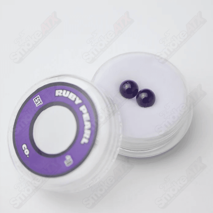 2pk 5mm Purple Sapphire Terp Pearls Ruby Pearl Co - Smoke ATX