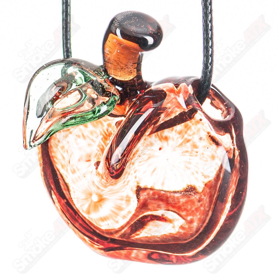 3 Apple Pendant Pouch Glass - Smoke ATX
