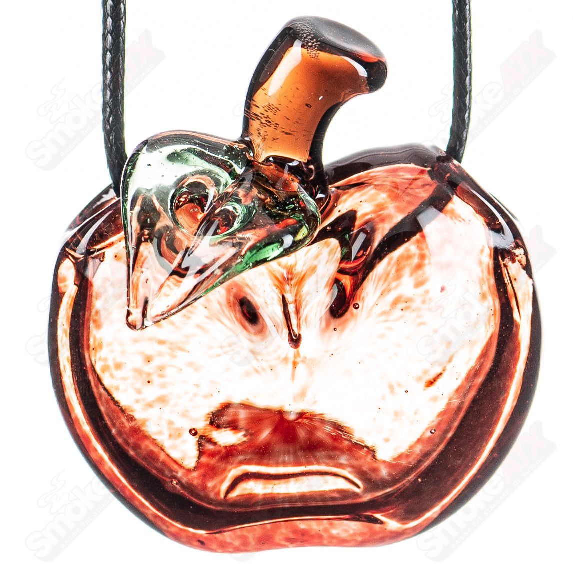 3 Apple Pendant Pouch Glass - Smoke ATX