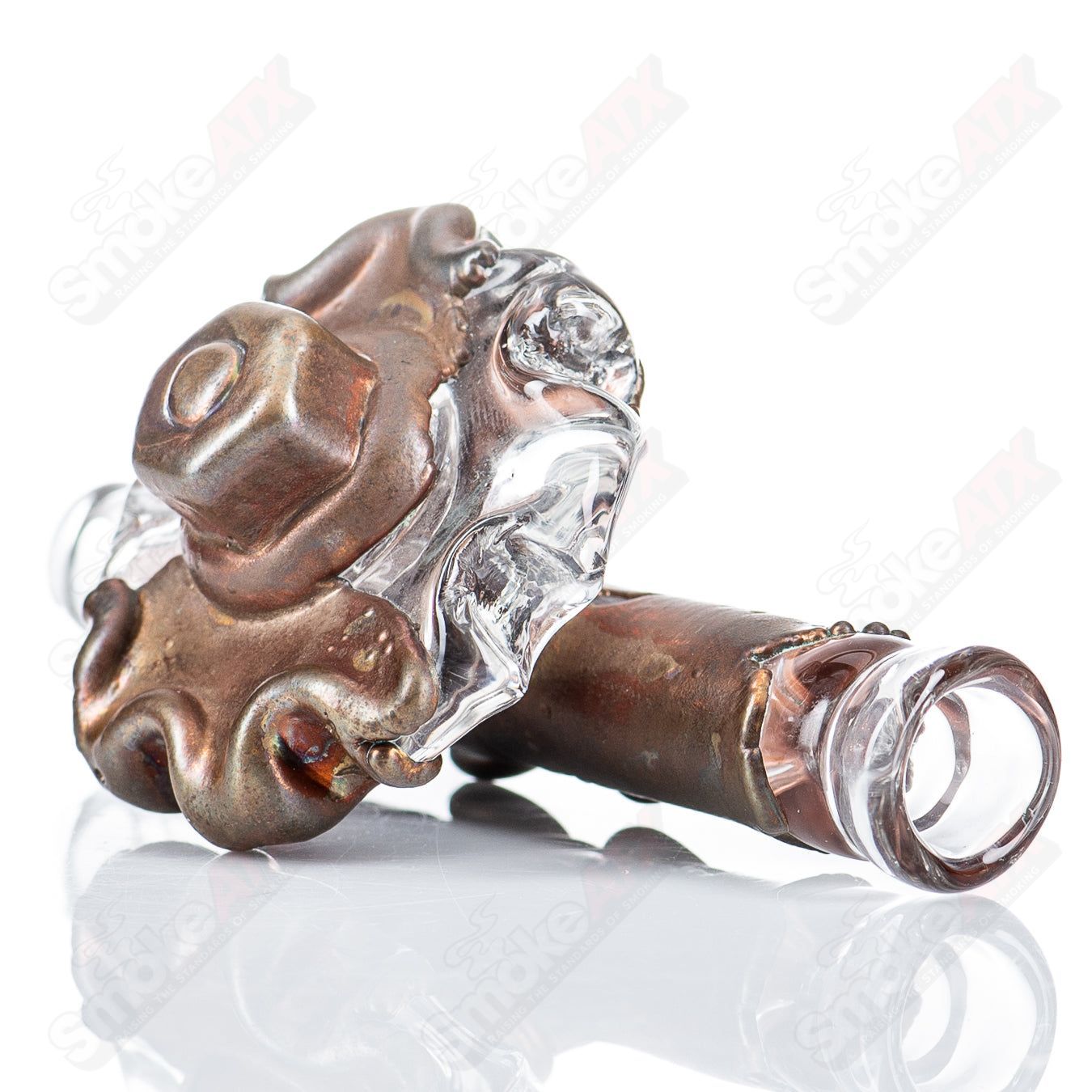 3 Electroformed Gear Chillum by Zack P x Snic - Smoke ATX