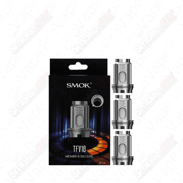 3 PCS 0.33ohm TFV18 Meshed Replacement Coils Coil SMOK - Smoke ATX