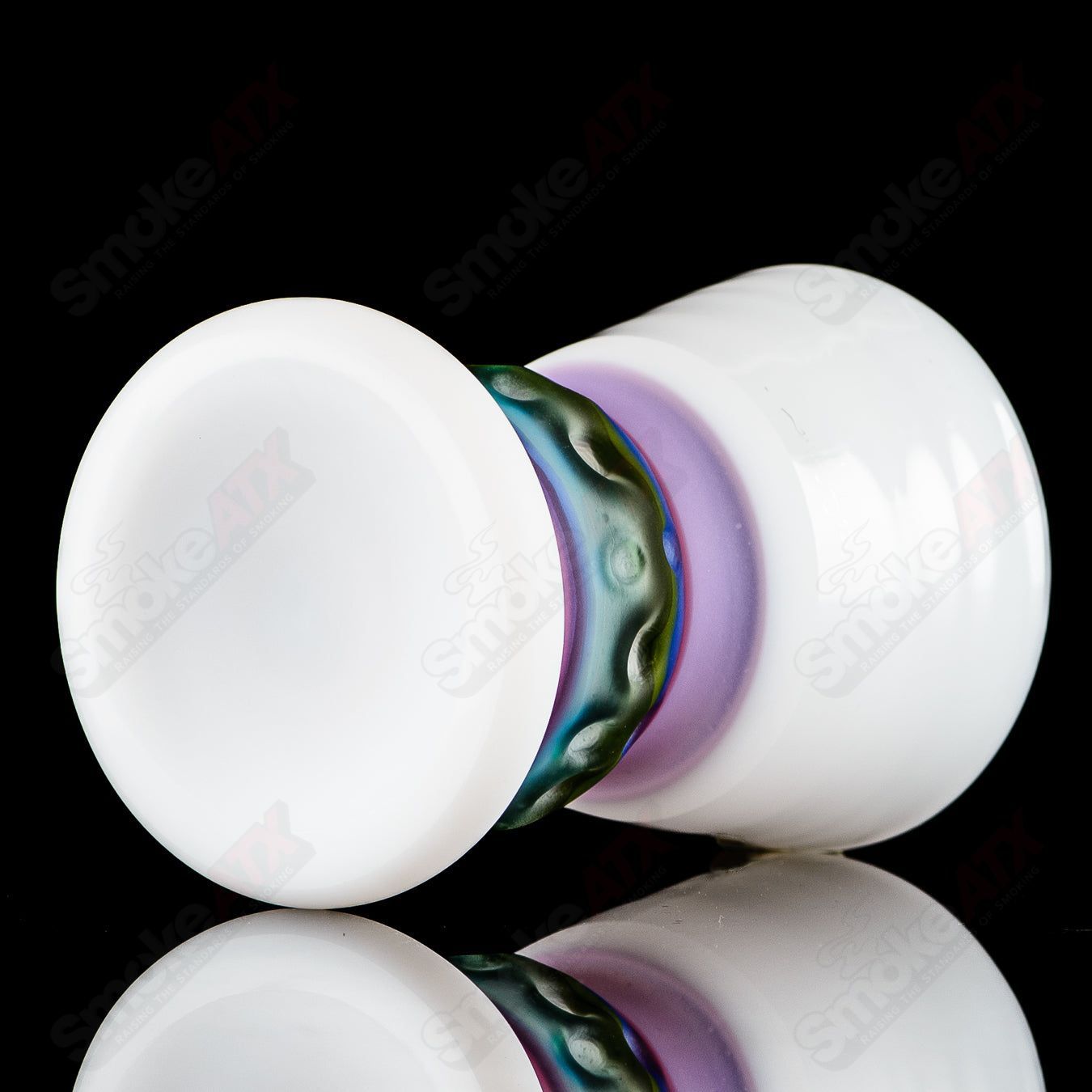 Textured Footed Craft Beer Glass JMass - Smoke ATX