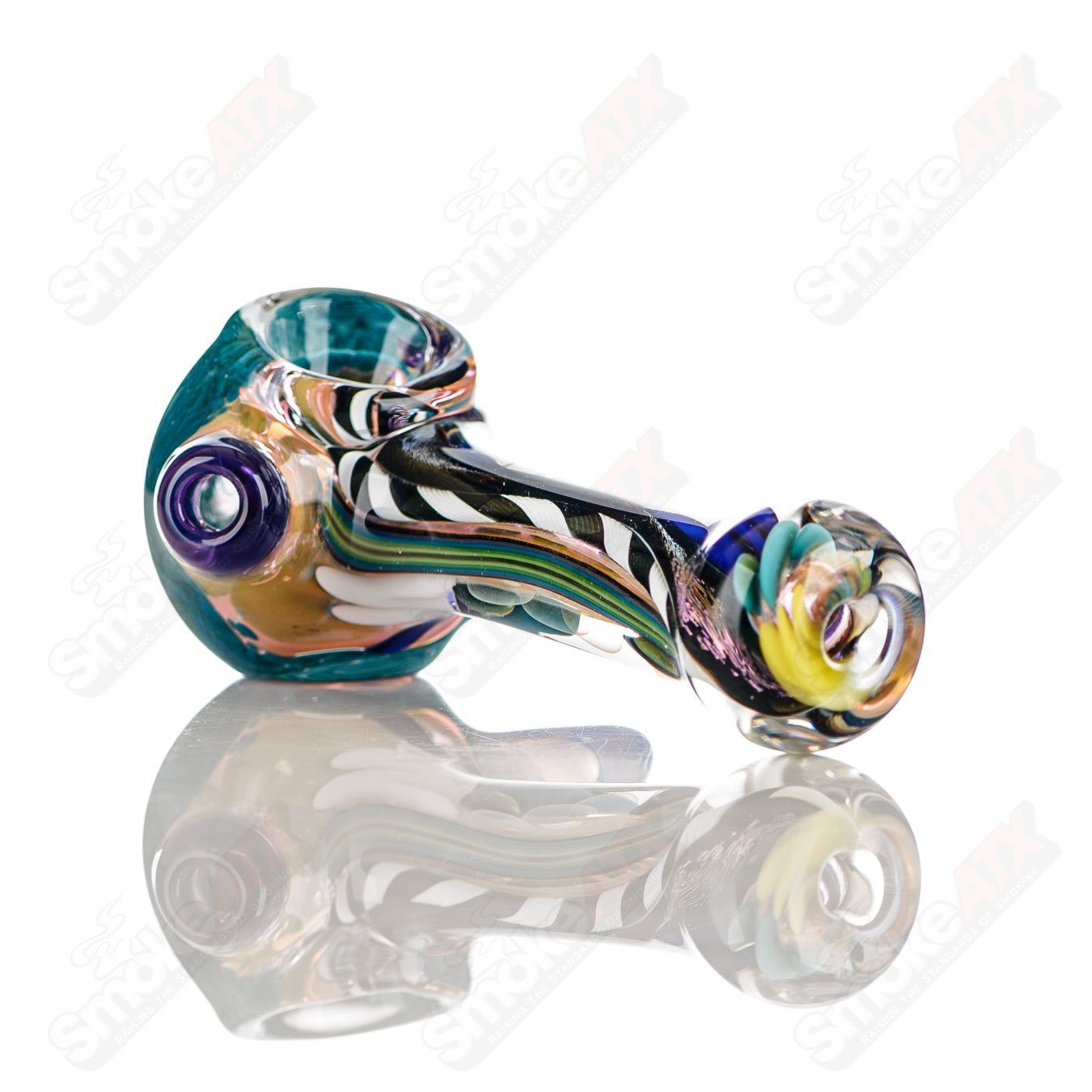 #4 Color Worked IO Spoon Jeremy from Oregon - Smoke ATX