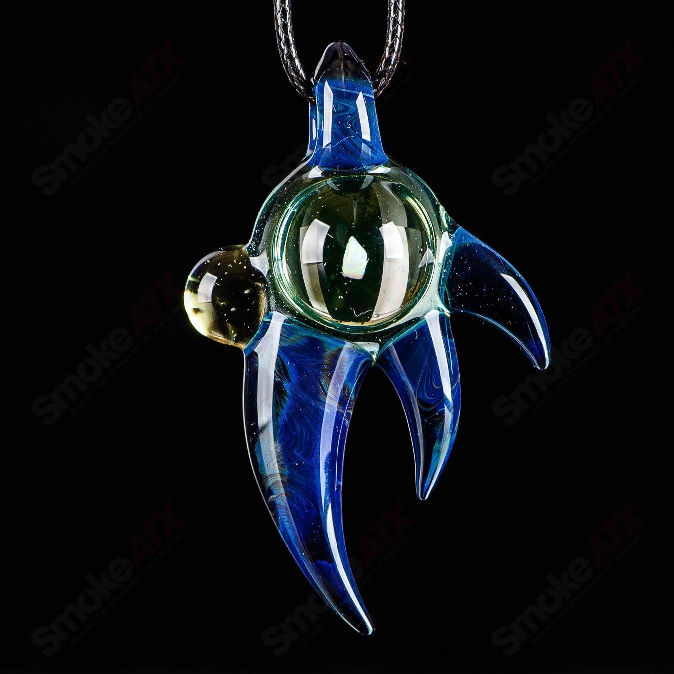 4 Amulet Pendant Dosh Glass - Smoke ATX